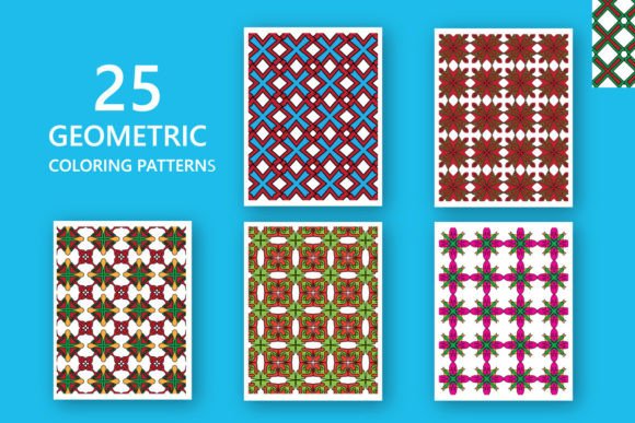 Geometric Coloring Patterns: A Creative Resource for Artists and Designers